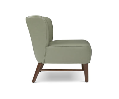 product image for Bitsy Leather Chair in Mint 77