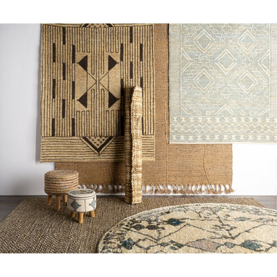 product image for Jute Woven JS-1001 Hand Woven Rug in Wheat & Cream by Surya 42