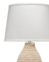 media image for Rope Table Lamp with Tapered Shade 256