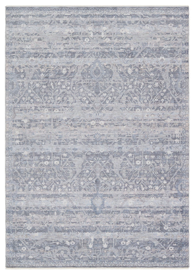 product image of Ballad Evolet Gray & Blue Rug 1 582
