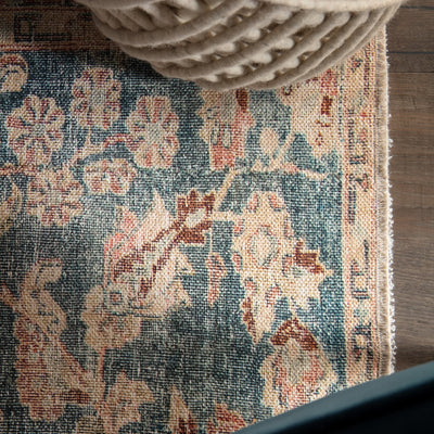 product image for boheme bardia dark teal rust rug by jaipur living rug145908 7 45