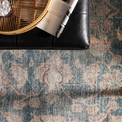 product image for boheme bardia dark teal rust rug by jaipur living rug145908 8 52