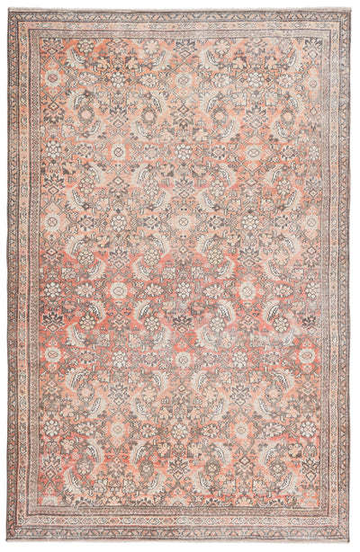 product image for Thistle Oriental Orange/ Cream Rug by Jaipur Living 1