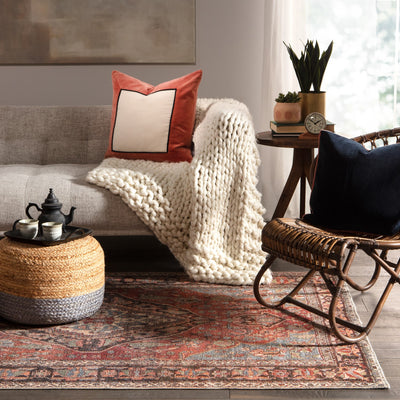 product image for boheme wesleyan rust gray rug by jaipur living rug145981 6 4