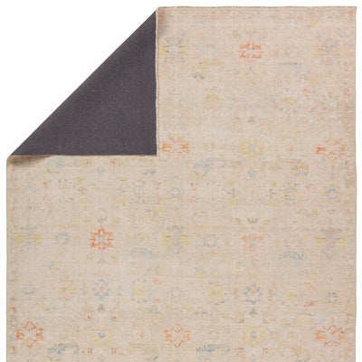 product image for Boheme Aaina Floral Cream Blue Rug By Jaipur Living Rug157758 3 58