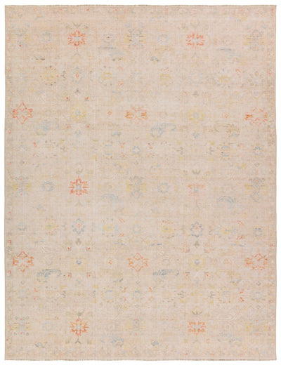 product image for Boheme Aaina Floral Cream Blue Rug By Jaipur Living Rug157758 1 41
