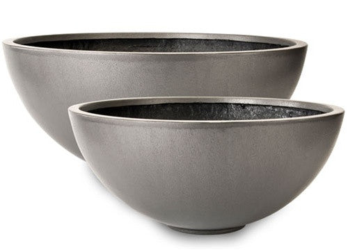 media image for Bowl Planters in Faux Lead Finish design by Capital Garden Products 226