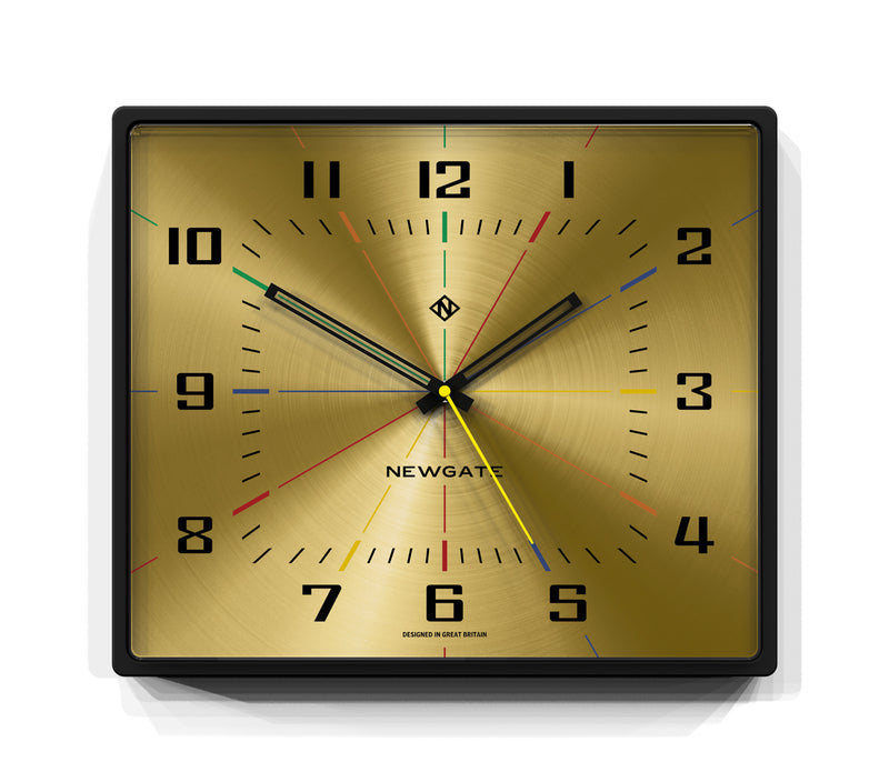 media image for box office in black and spun brass dial design by newgate 1 285