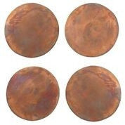 product image for set of 4 copper coasters design by sir madam 1 44