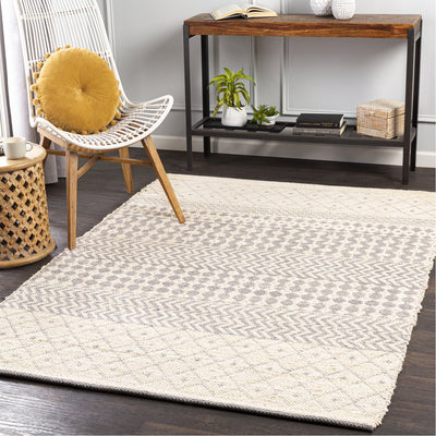 product image for Bryant BRA-2401 Hand Woven Rug in Beige & Medium Grey by Surya 41