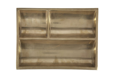 product image for brass plate modernist catchall design by sir madam 2 80