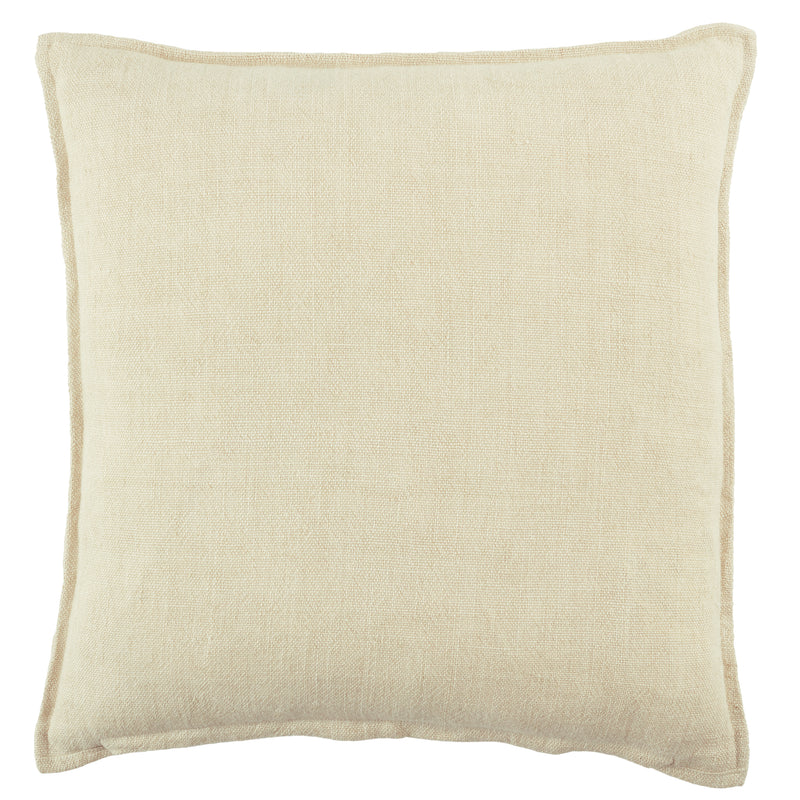 media image for Burbank Blanche Reversible Down Cream Pillow 2 232