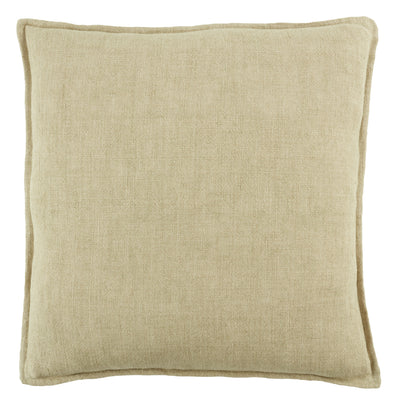 product image for Burbank Blanche Reversible Light Beige Pillow 1 24