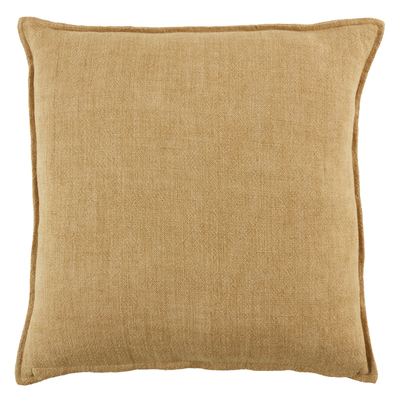 media image for Burbank Blanche Reversible Down Tan Pillow 2 289