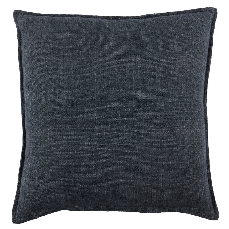 media image for Burbank Blanche Reversible Down Dark Blue Pillow 2 26