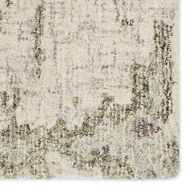media image for Britta Plus Hand Tufted Absolon Taupe & Green Rug 4 286