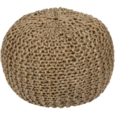 product image for Bermuda BRPF-001 Pouf in Khaki by Surya 47