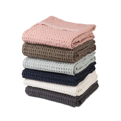 product image for big waffle medium towel in multiple colors design by the organic company 18 96