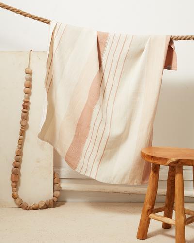 product image for Baby Pantelho Blanket in Peach & Sage by Minna 57