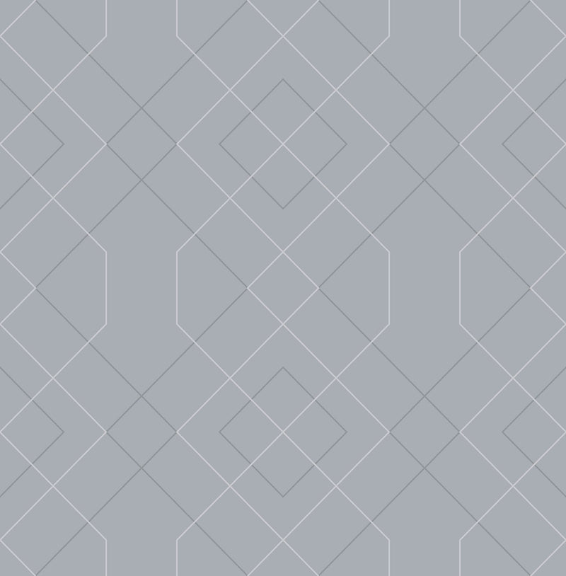 media image for Ballard Geometric Wallpaper in Pewter from the Scott Living Collection by Brewster Home Fashions 254