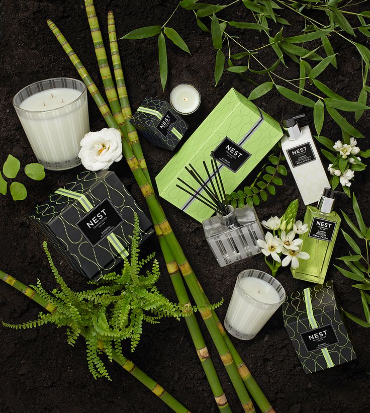 media image for bamboo 3 wick candle design by nest 8 299