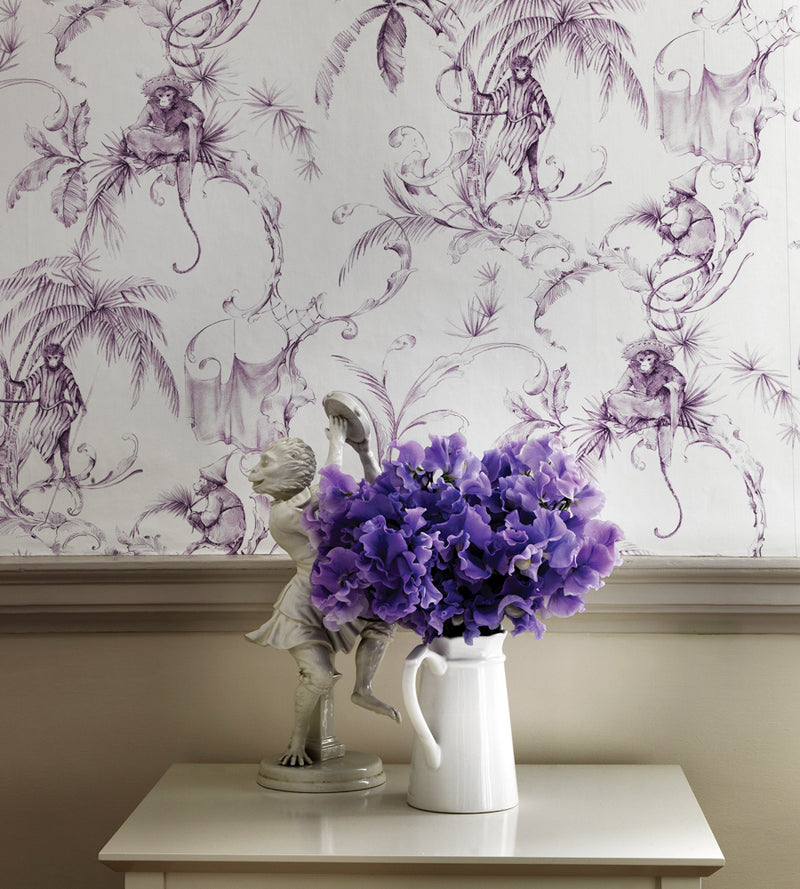 media image for Barbary Toile Wallpaper by Nina Campbell for Osborne & Little 292