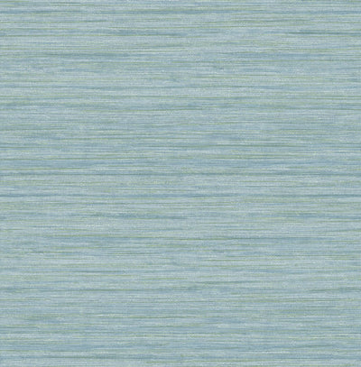 product image of Barnaby Faux Grasscloth Wallpaper in Light Blue from the Scott Living Collection by Brewster Home Fashions 555