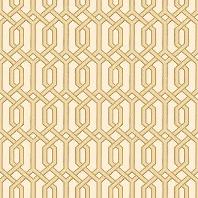 product image for Bea Textured Geometric Wallpaper in Beige and Gold by BD Wall 8