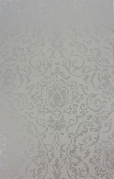 product image for Belem Wallpaper in Grey and Silver by Nina Campbell for Osborne & Little 74