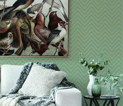 product image for Bellona Textured Chevron Wallpaper by BD Wall 28