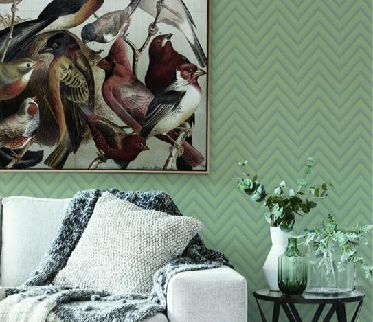 media image for Bellona Textured Chevron Wallpaper by BD Wall 217