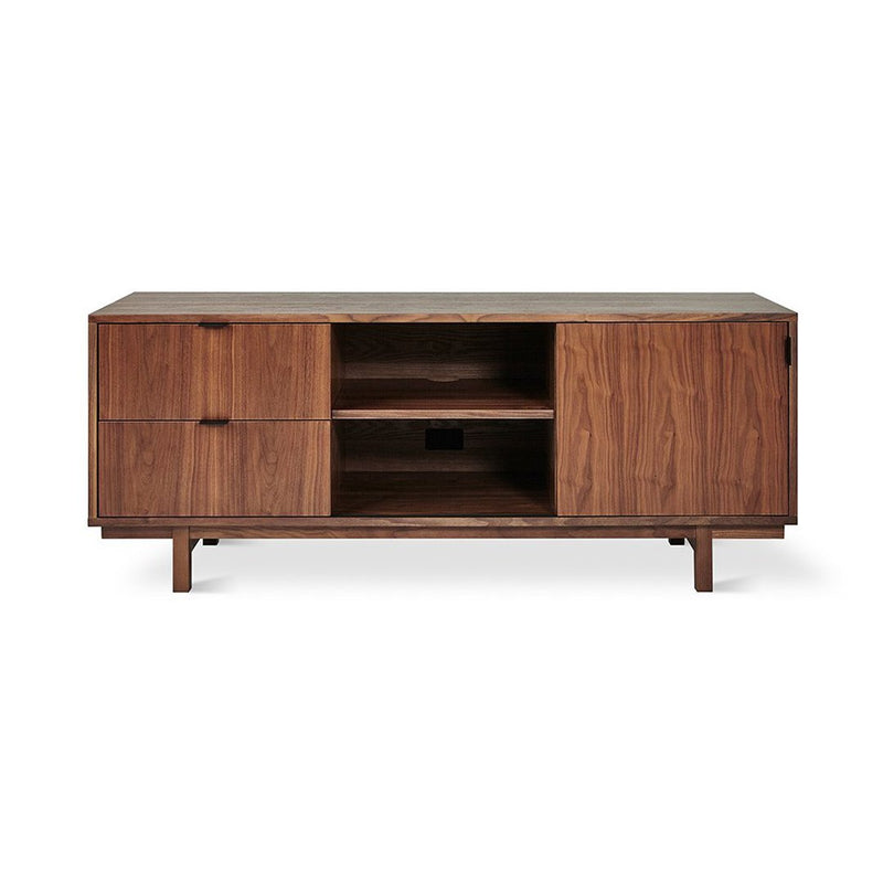 media image for belmont media stand in walnut design by gus modern 1 1 222