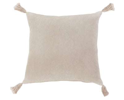 product image of bianca square pillow with insert in multiple colors design by pom pom at home 1 574