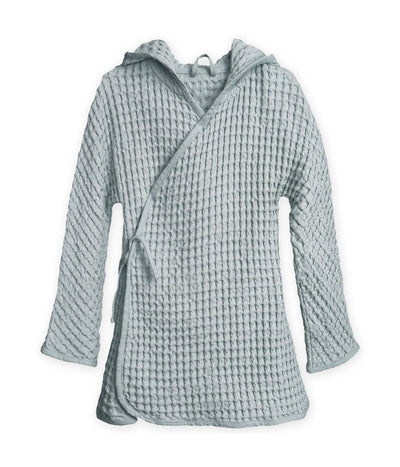 product image for big waffle junior bathrobe in multiple colors design by the organic company 2 85