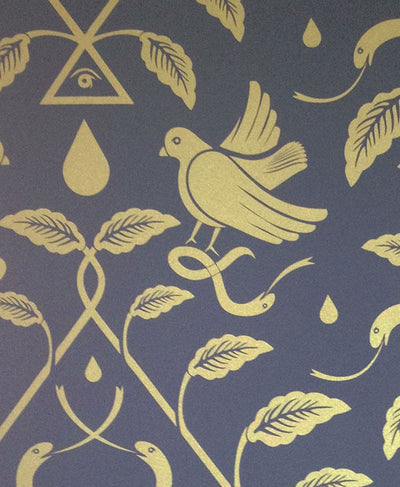 product image of Birds of Paradigm Wallpaper in Cairo by Cavern Home 526
