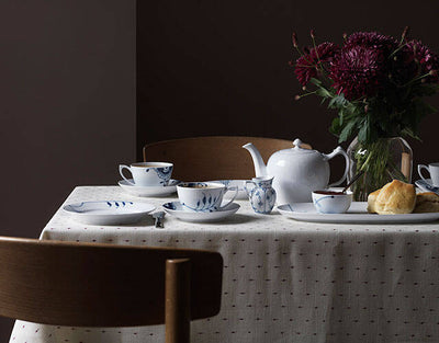 product image for blue fluted plain serveware by new royal copenhagen 1016759 31 24