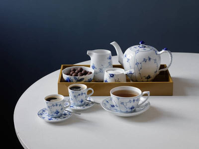 product image for blue fluted plain serveware by new royal copenhagen 1016759 120 44