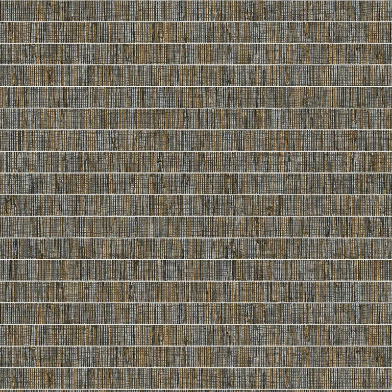 media image for Blue Grass Band Grasscloth Wallpaper in Nutmeg from the More Textures Collection by Seabrook Wallcoverings 252