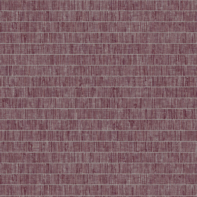 product image of Blue Grass Band Grasscloth Wallpaper in Pink Pomona from the More Textures Collection by Seabrook Wallcoverings 57