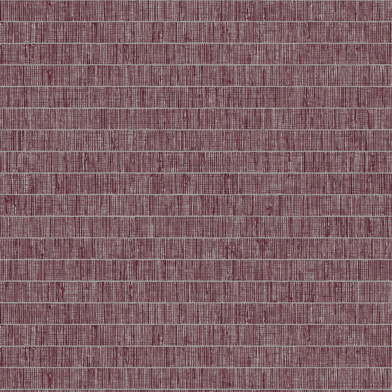 media image for Blue Grass Band Grasscloth Wallpaper in Pink Pomona from the More Textures Collection by Seabrook Wallcoverings 218
