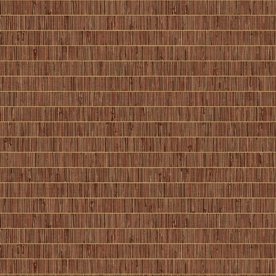 product image of Blue Grass Band Grasscloth Wallpaper in Terra Cotta from the More Textures Collection by Seabrook Wallcoverings 584
