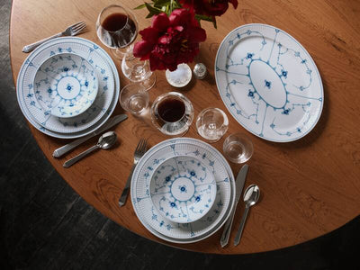 product image for blue fluted plain serveware by new royal copenhagen 1016759 104 35