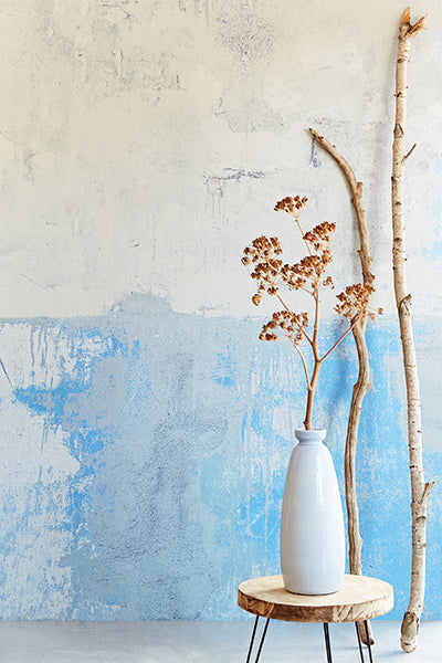 product image for Blue Grey Weathered Wall Mural by Eijffinger for Brewster Home Fashions 11
