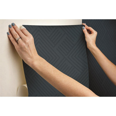 product image for Blue Perplexing Peel & Stick Wallpaper by RoomMates for York Wallcoverings 51