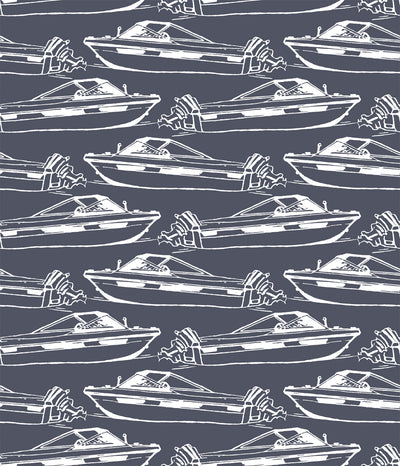 product image for Boating Wallpaper in Pebble design by Aimee Wilder 24