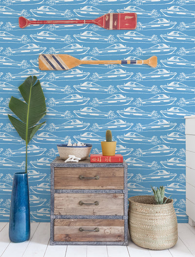 product image for Boating Wallpaper in Pool design by Aimee Wilder 8