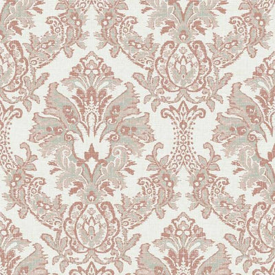 product image of Bold Brocade Wallpaper in Tan and Grey from the Impressionist Collection by York Wallcoverings 595
