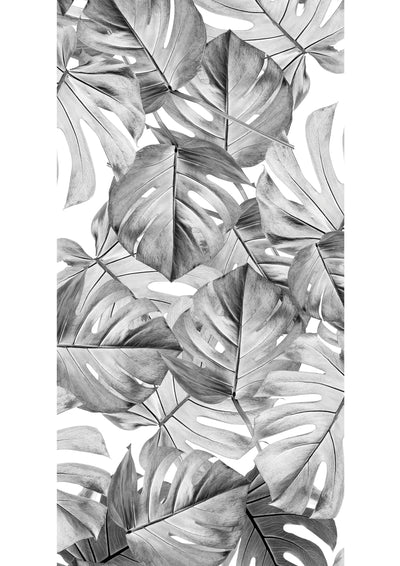 product image for Botanical Wallpaper Monstera Grey by KEK Amsterdam 64