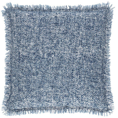 product image of boucle navy indoor outdoor decorative pillow by fresh american fr819 pil20 1 591
