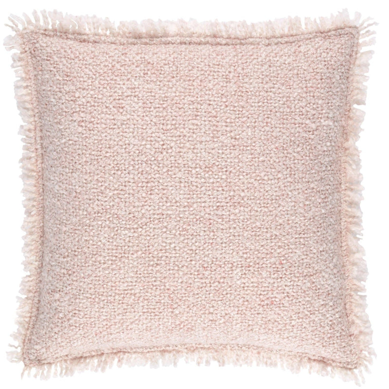 media image for boucle pink indoor outdoor decorative pillow by fresh american fr821 pil20 1 220